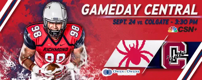 Spider Football Gameday Central - Colgate
