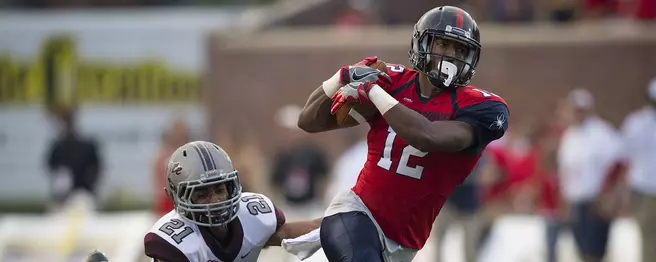 Brown, Goodall Lead #7 Spiders Past #23 Colgate, 38-31