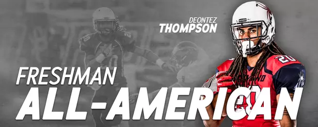 Thompson Earns Freshman All-American Honors