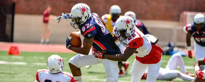 Second Half Rally Leads Blue Over White In Annual Spring Game