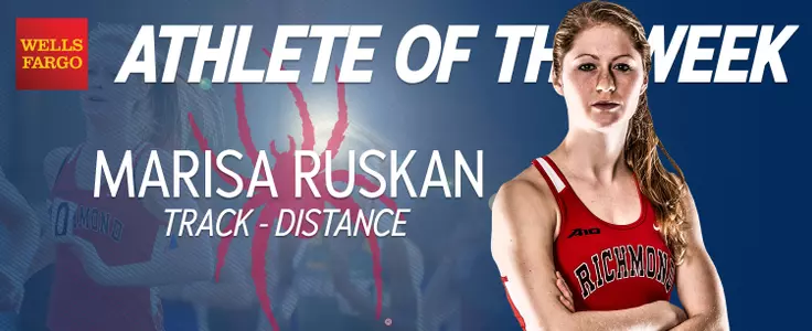 Marisa Ruskan Named Wells Fargo Athlete of the Week