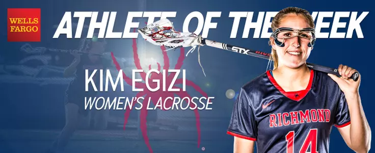 Egizi Named Wells Fargo Athlete of the Week