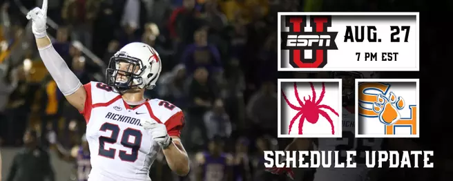 Football at Sam Houston State Picked Up by ESPNU, Date Moved