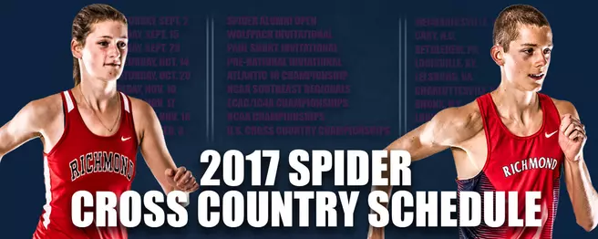 Spiders Announce 2017 Cross Country Schedule