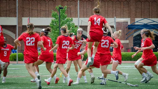 Women's Lacrosse Celebration