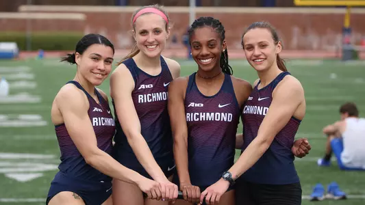 Women's Track Relay Fred Hardy