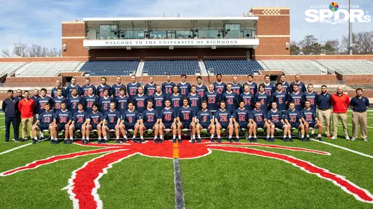 2020 Men's Lacrosse Team Picture With Logo