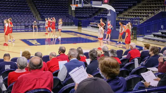 Osher at WBB Practice
