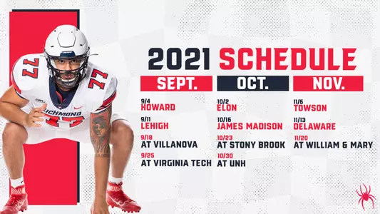 2021 Spider Football Schedule