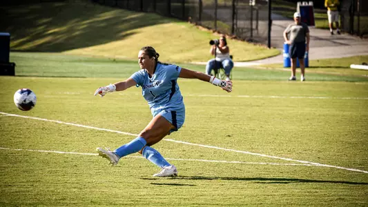 Taylor Montague taking a goal kick