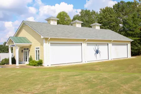 The Richmond Spiders practice facility at Independence Golf Club