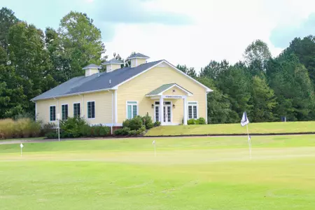 The Richmond Spiders practice facility at Independence Golf Course