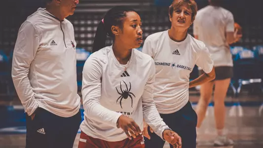 Grace Townsend During Shootaround at Duke