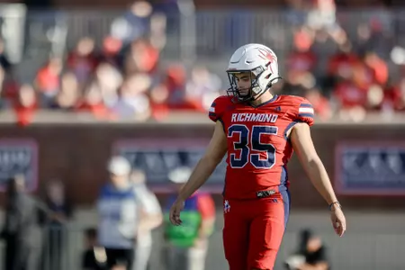 Aaron Trusler during Richmond's homecoming game against Campbell Oct. 28, 2023