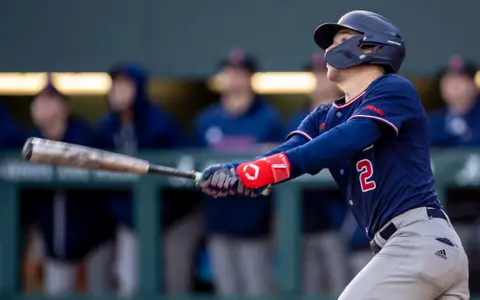 Richmond baseball game 1 at Alabama.
Shot Friday, Feb. 17, 2023. 
Photo by Vasha Hunt.