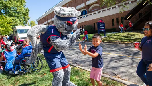 WebstUR and a young Spiders fan