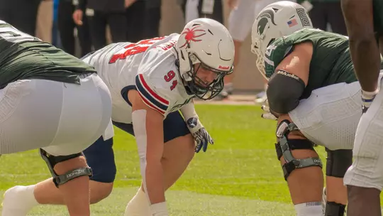 Matei Fitz during the Michigan State game 9/9/23