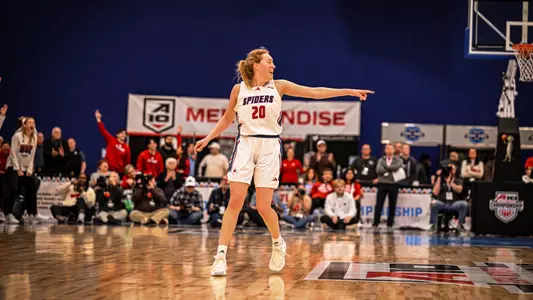 Photo of Addie Budnik during A-10 Championship