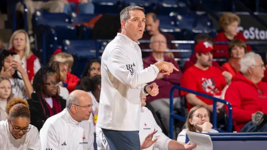 Roussell Calling a play vs VCU