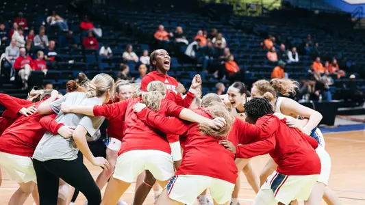 Jada Green in the pregame circle