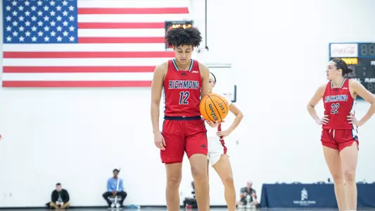Faith Alston shooting a free throw