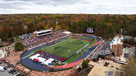 Robins Stadium drone shot