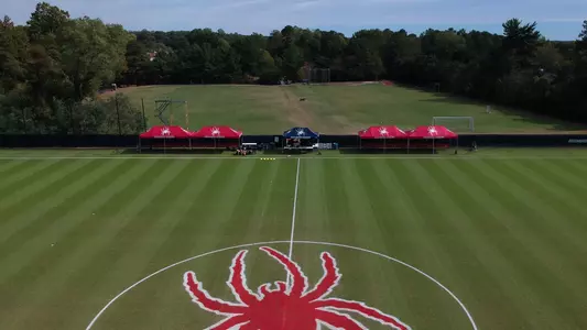 Centered photo of President's Field