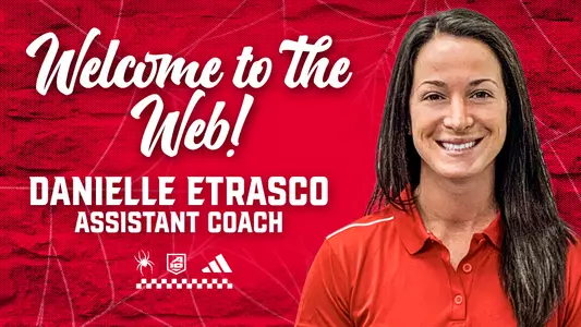 Hiring announcement graphic for Danielle Etrasco with her headshot