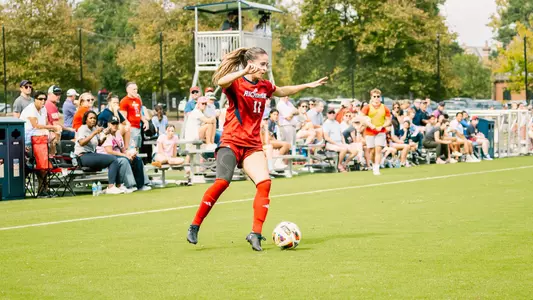 Photo of Emma Coleman looking for a pass