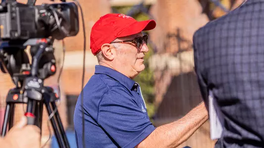 Bob Black interviewing Russ Huesman