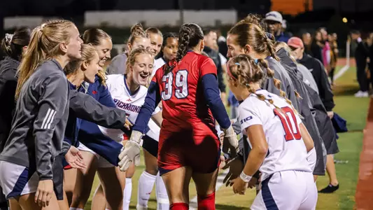 Rrapi Running through the starting lineup line
