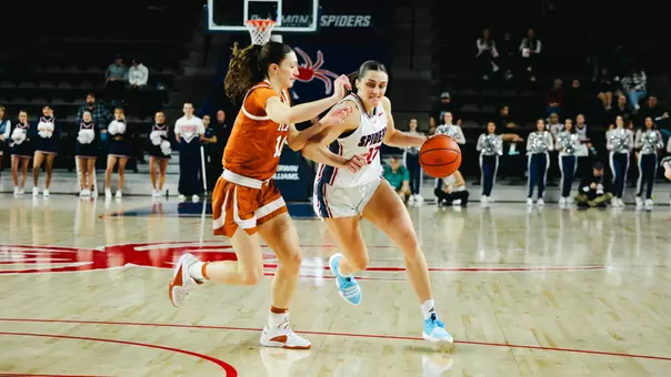 Ullstrom dribbling around a texas player