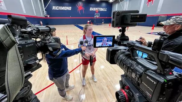 Ally Sweeney in press conference