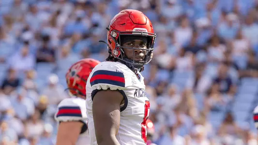 Donovan Hoilette during the Richmond/North Carolina game on Sept. 13, 2025