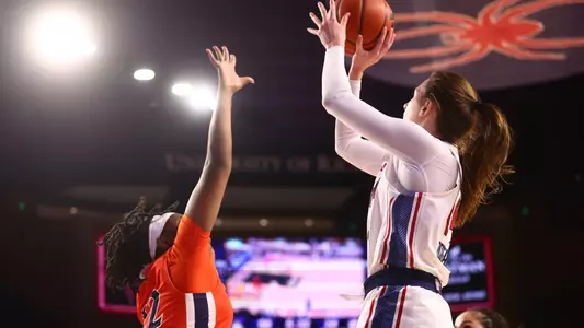 Doogan Shooting a mid-range jumper
