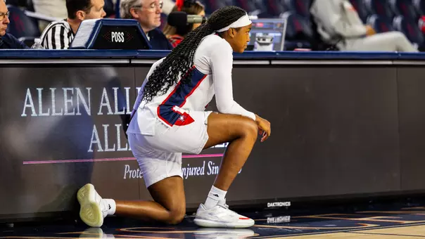 Shaneka Campbell Checking into the game