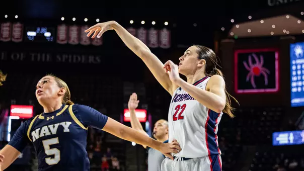 Ullstrom shooting a three pointer