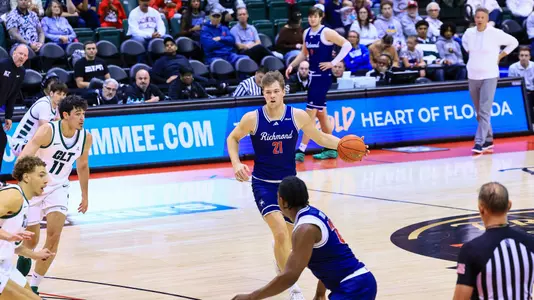Mike Walz drives down the lane