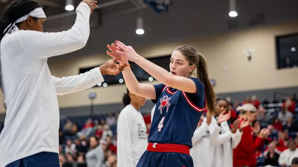 Ava Persichetti in pregame lineup
