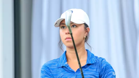 Heather Appelson stares down her shot on the range