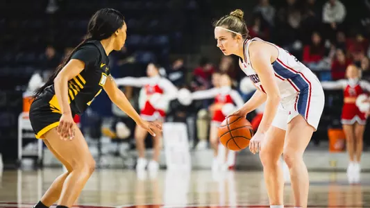 Ally Sweeny Dribbling by a VCU player