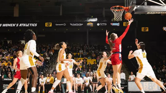 Doogan Going up for a layup against VCU