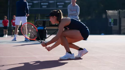 Barbulescu waiting for a doubles partner to serve