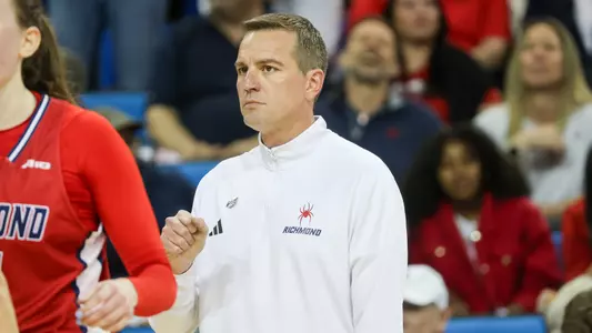 Roussell Coaching in the game vs UCLA