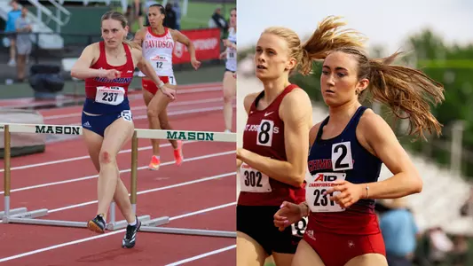 Mikusova and Flanagan at outdoor A-10s