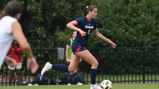 Morgane Zinn in the game at Wofforf