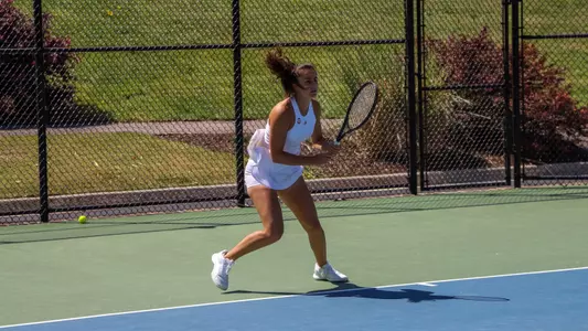 Bakhaya during a tennis match