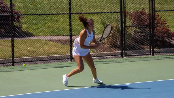Bakhaya during a tennis match
