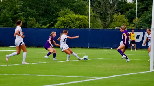 Fitzgerald taking a shot on goal
