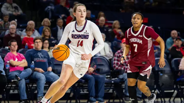 Doogan dribbling against Fordham